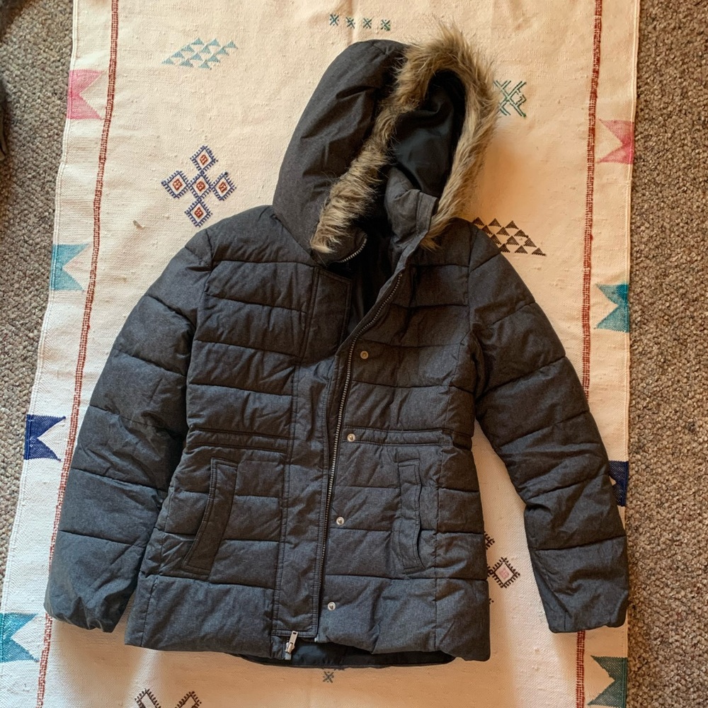 Gray Gap puffy coat